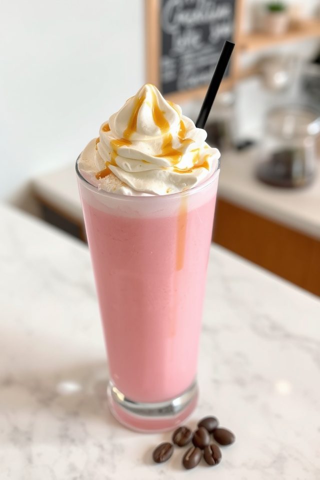 vanilla pink drink variation
