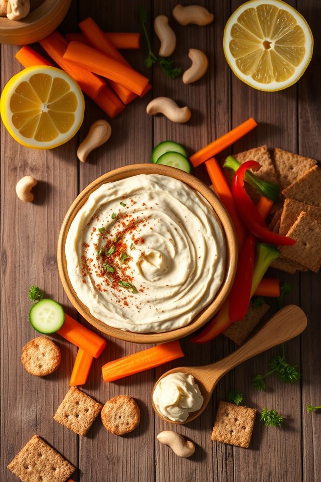 vegan cashew cheese spread