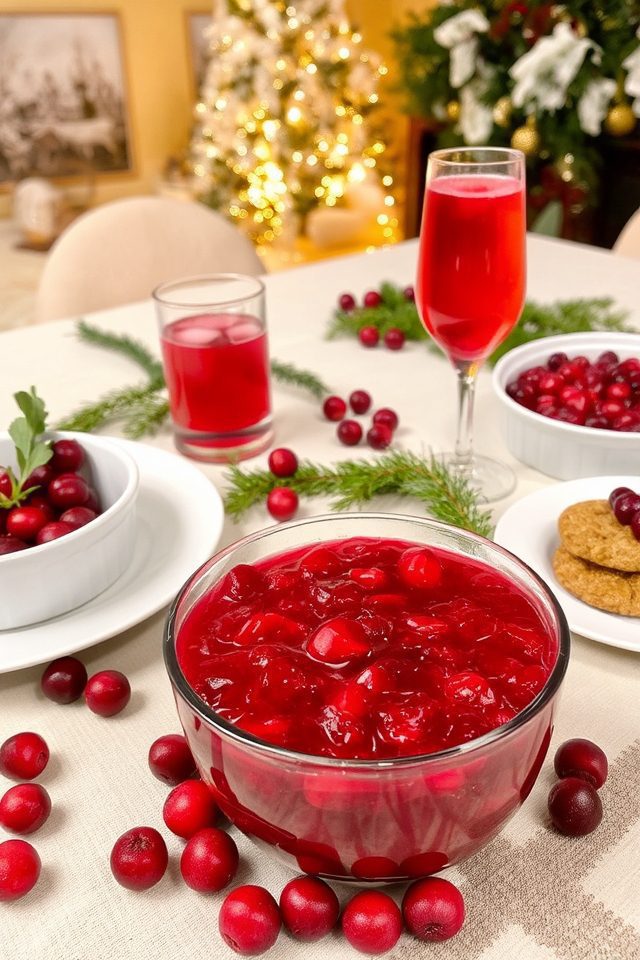 vegan cranberry holiday recipes
