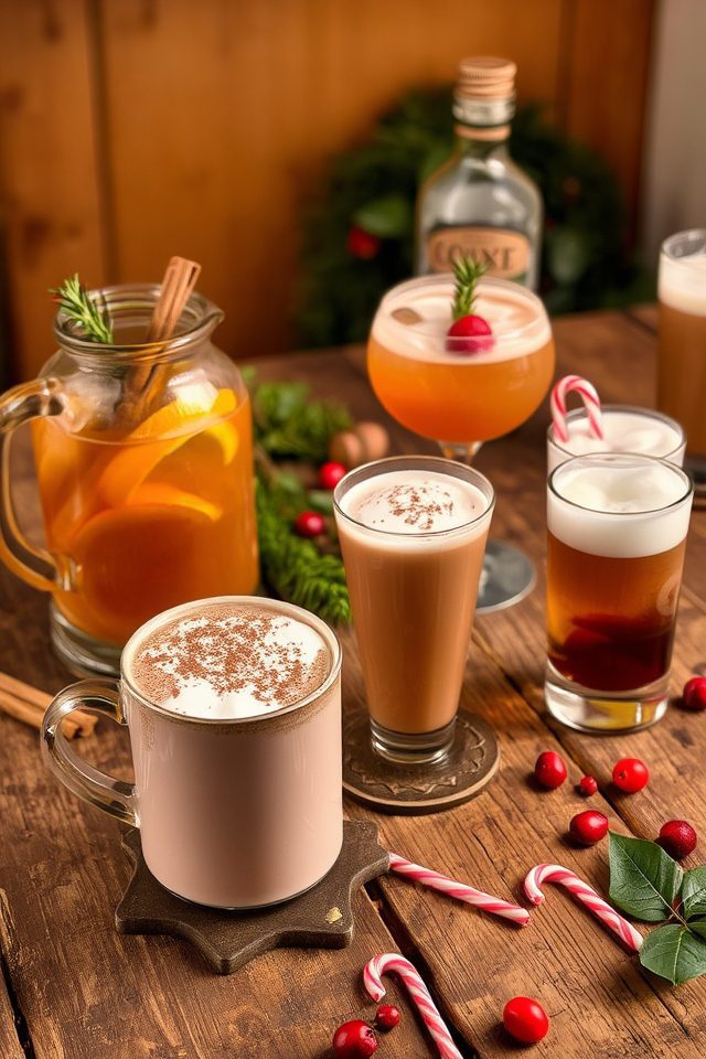 vegan holiday drink options