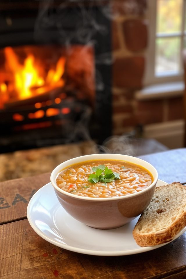 vegan lentil soup recipe