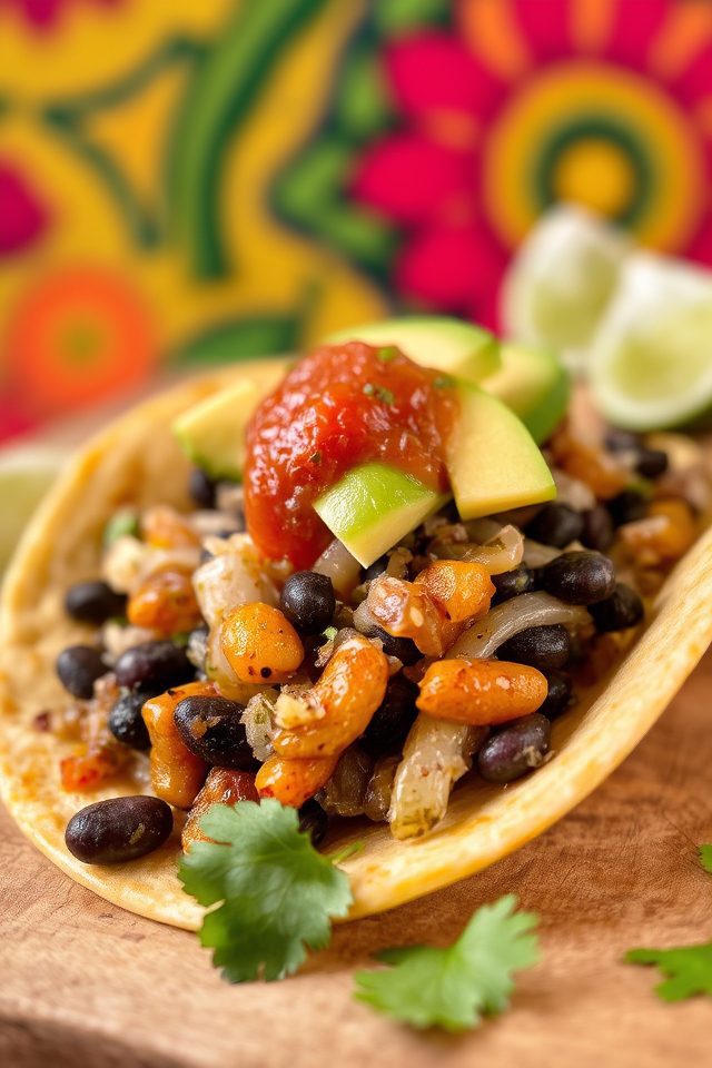 vegan mexican street food