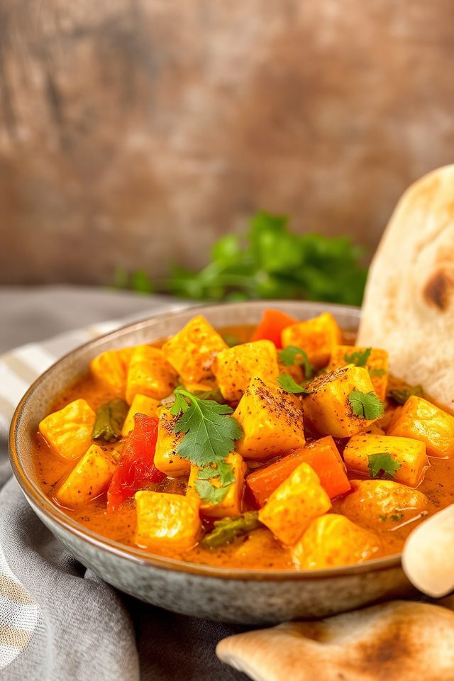 vegan plant based curry