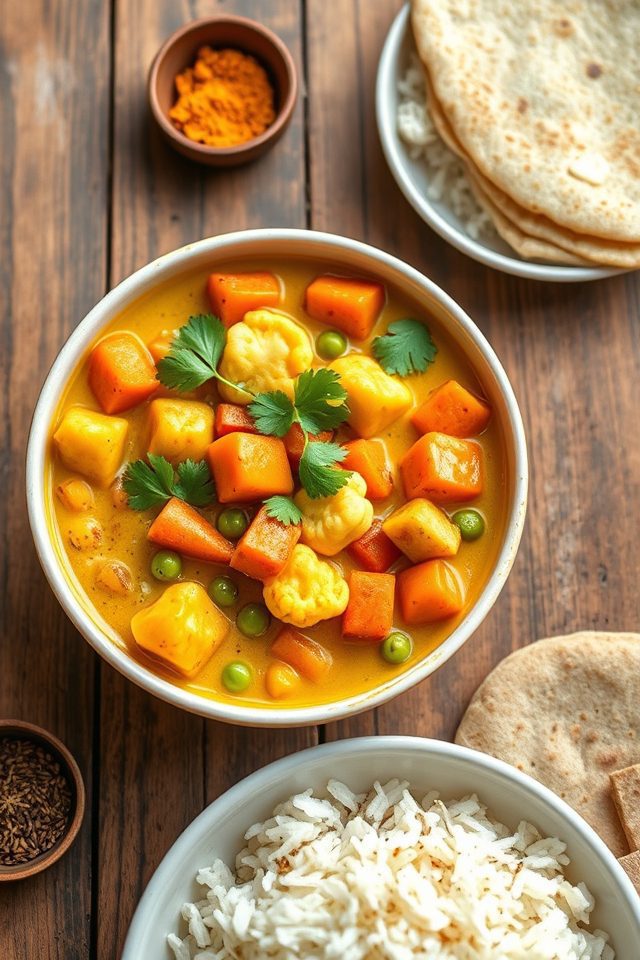vegetable curry with coconut
