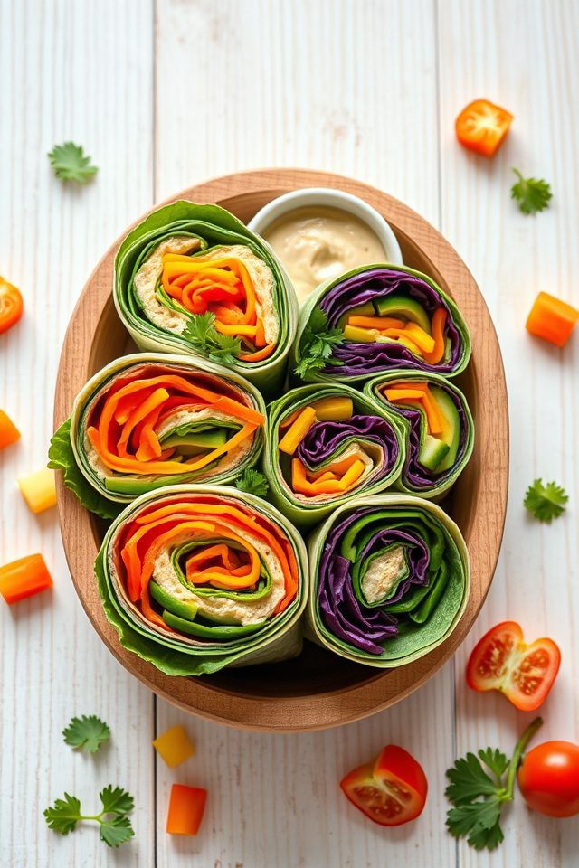 vegetable filled colorful sandwich