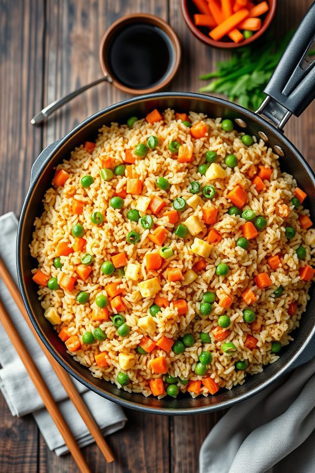 vegetable stir fry dish