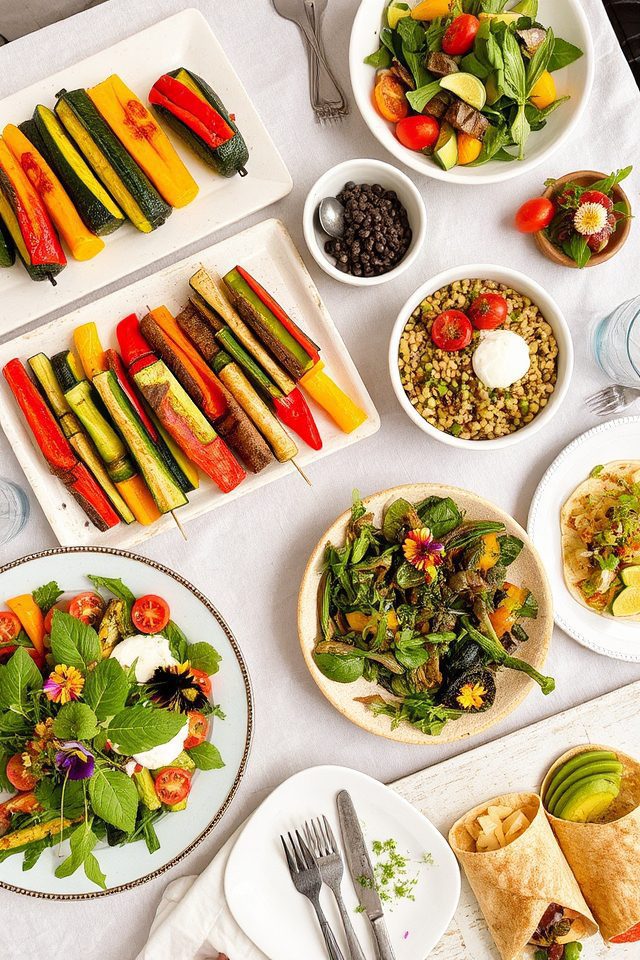 vegetarian and vegan options