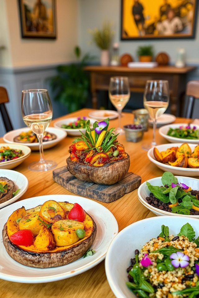 vegetarian dinner party options