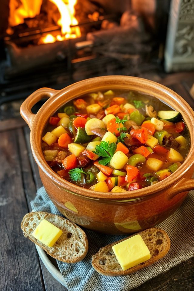 vegetarian family comfort food