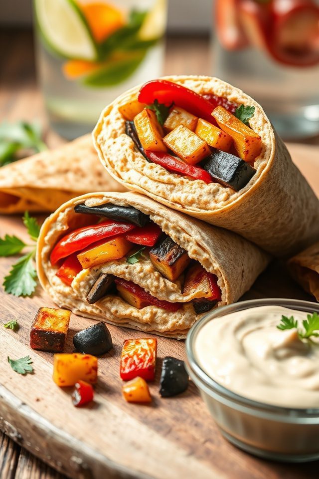 vegetarian healthy lunch option
