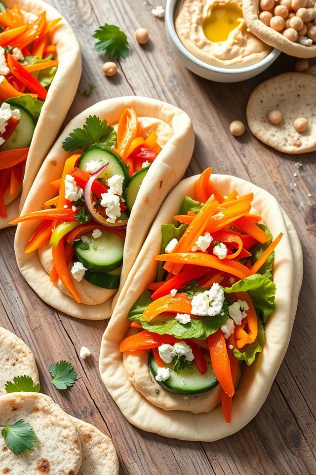 vegetarian pita sandwich recipe