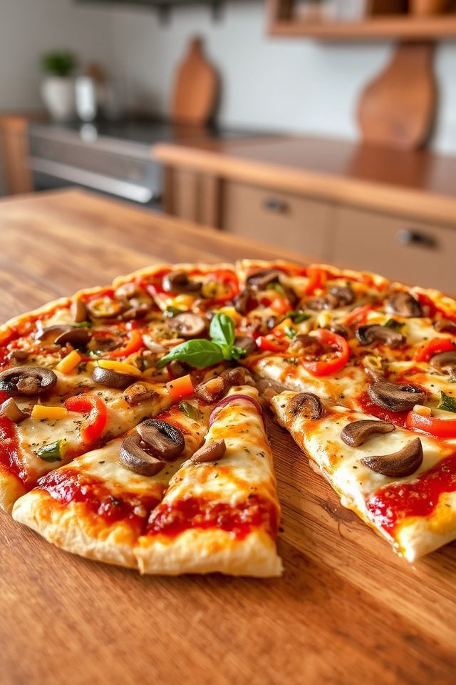 vegetarian pizza hut options