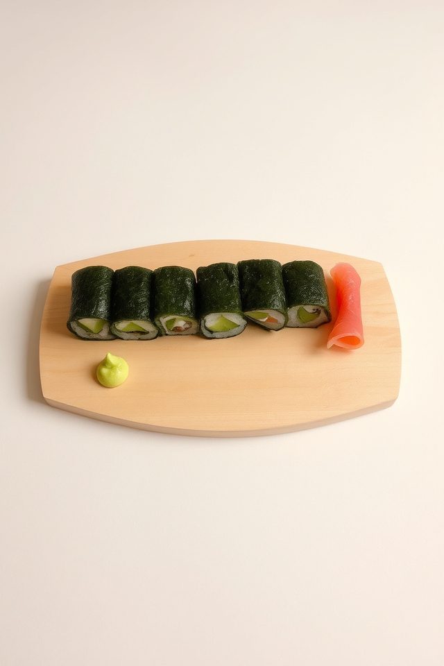 vegetarian sushi roll options