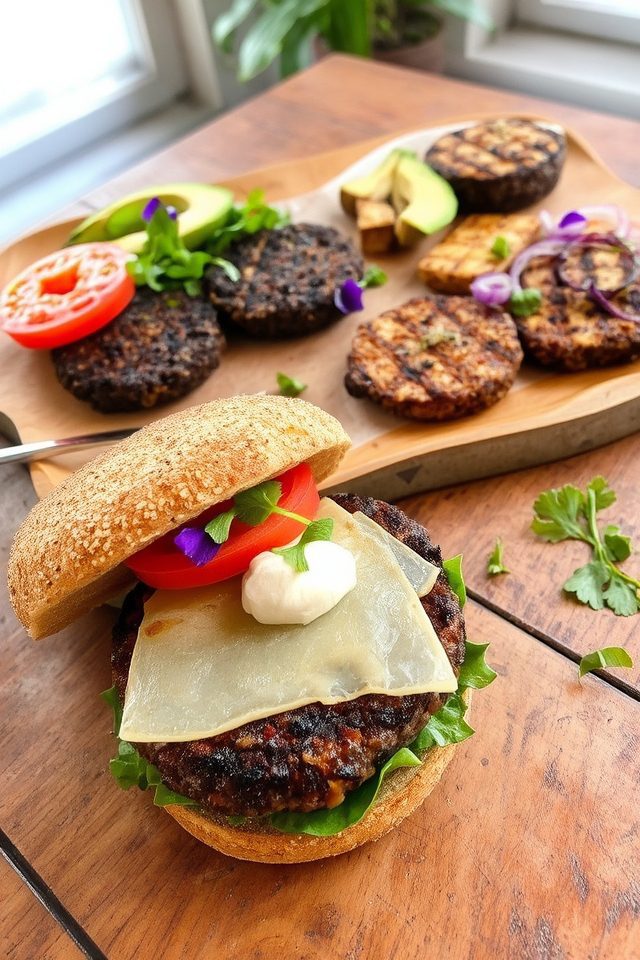 veggie burger meat alternatives