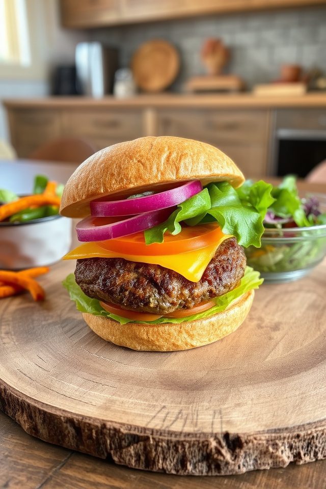 veggie burgers are healthy