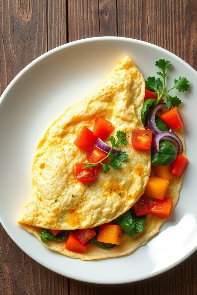 veggie packed egg whites