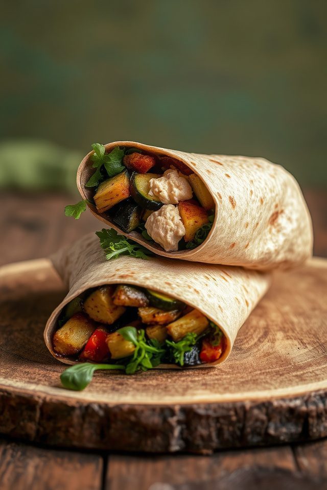 veggie wrap is healthy