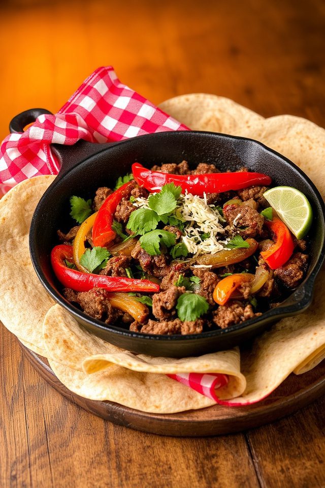 venison fajita meal recipe