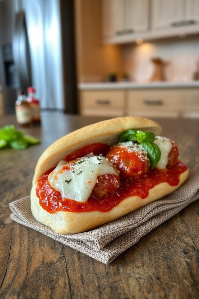 venison italian style subs