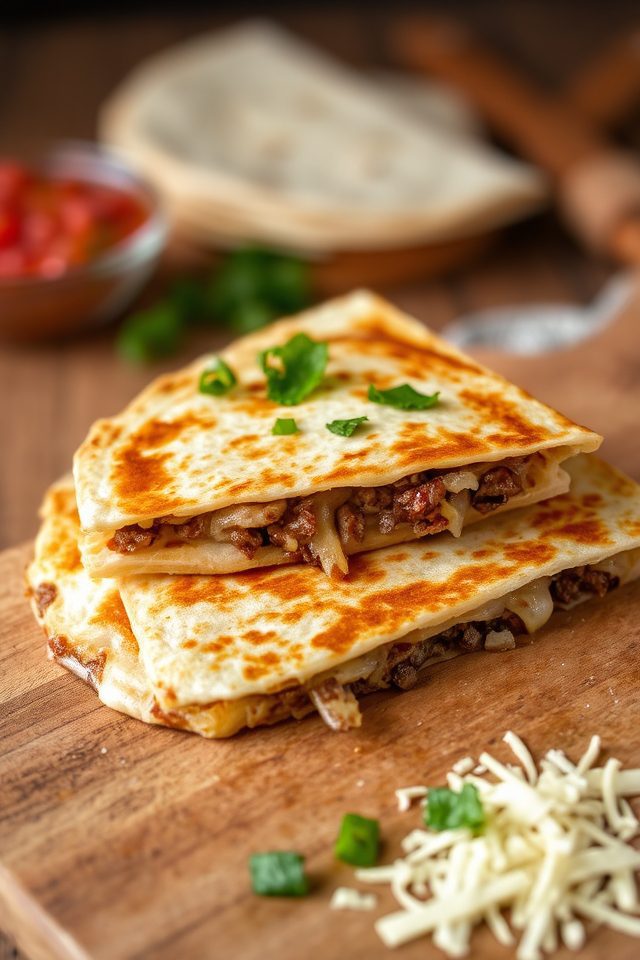 venison quesadillas quick meal