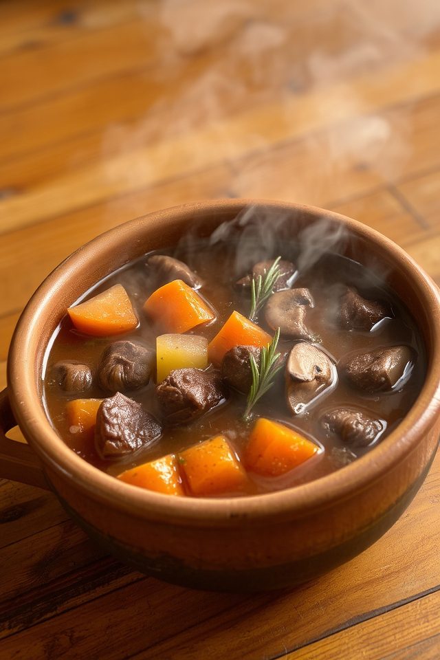 venison stew for winter