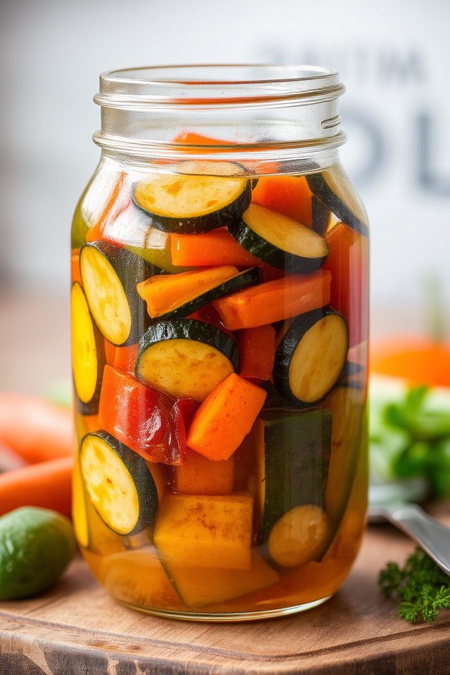 vibrant flavorful vegetable medley