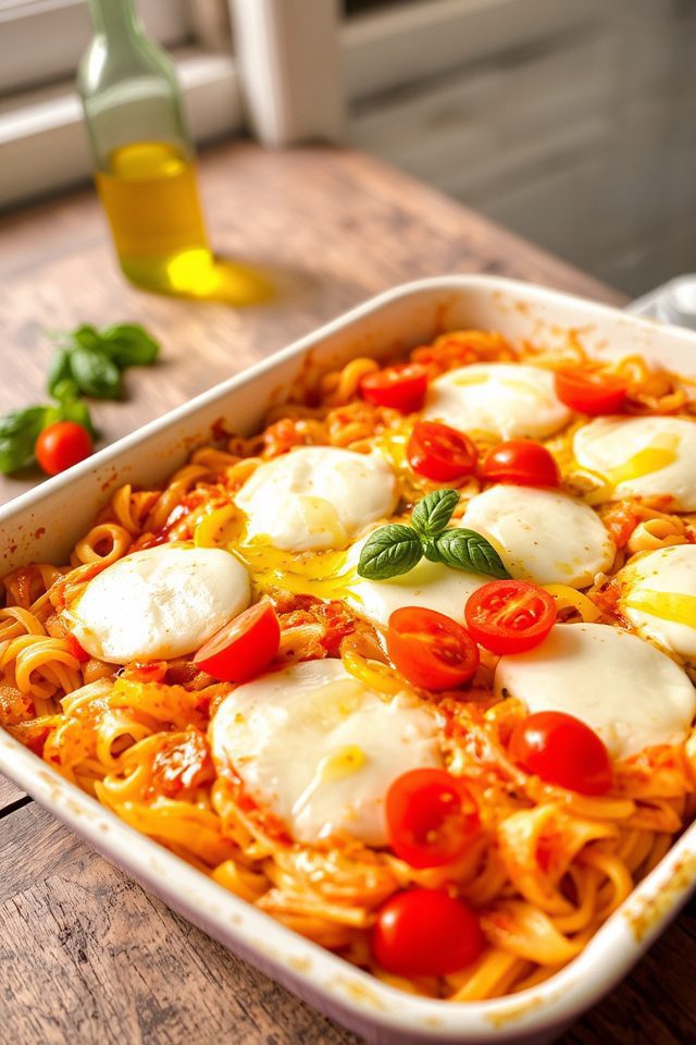 vibrant italian pasta dish