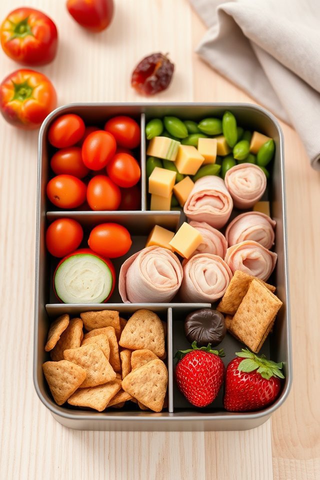 vibrant japanese lunch assortments