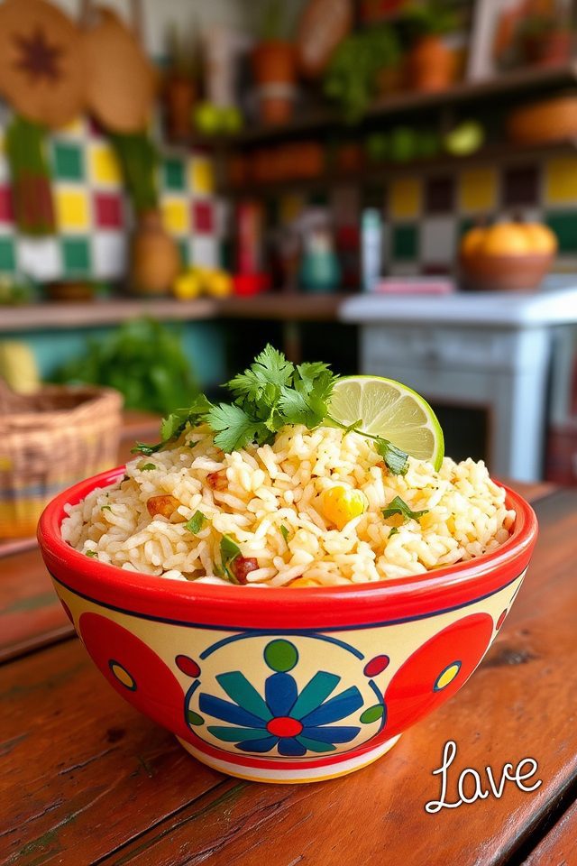 vibrant mexican side dish