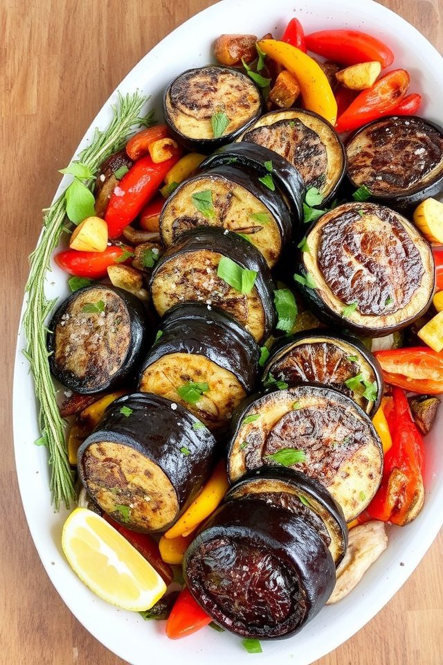 vibrant roasted vegetable medley