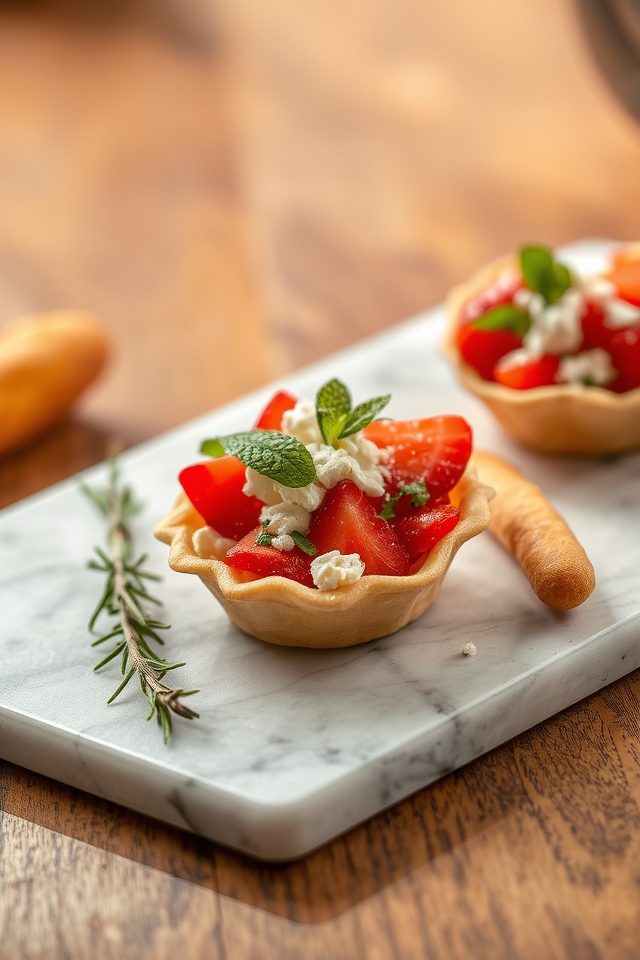 visually appealing starter dishes