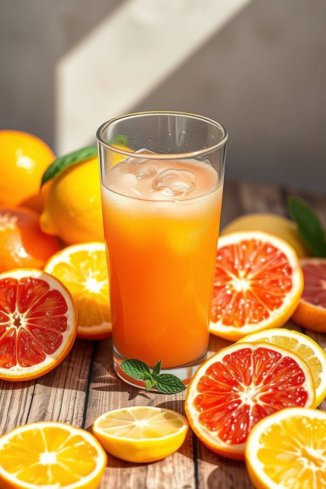 vitamin rich citrus immunity