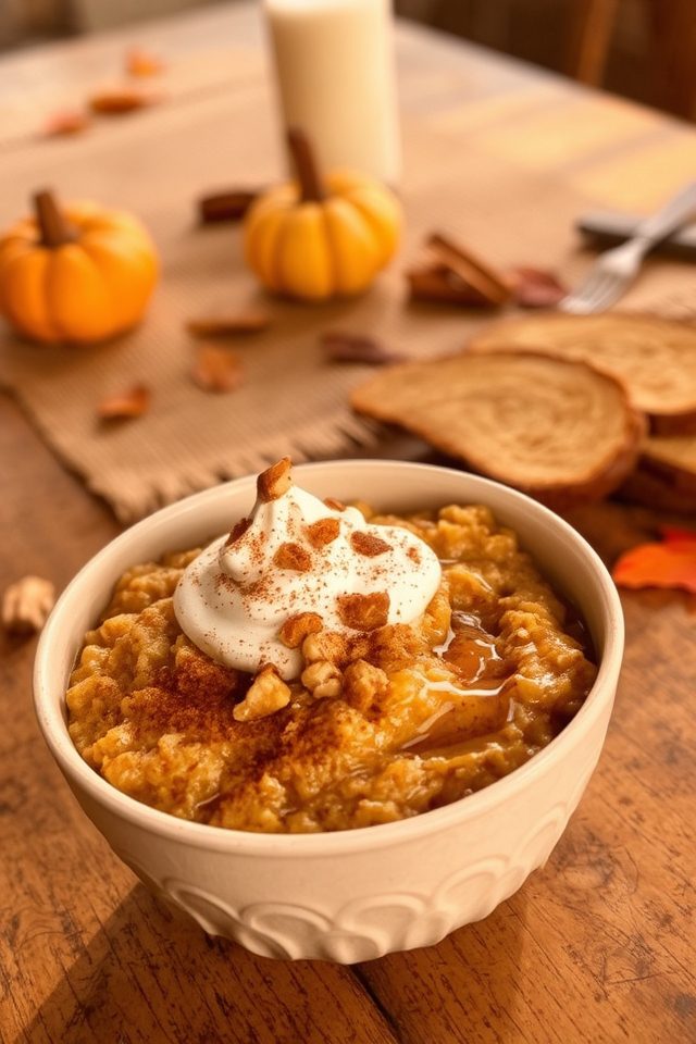 warm and comforting breakfast