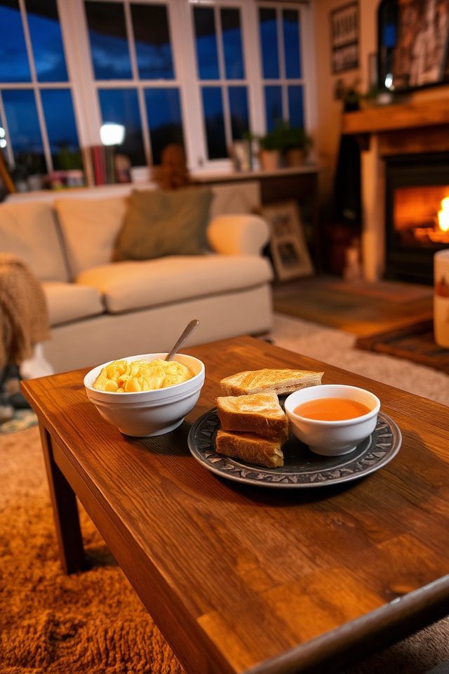 warm and comforting meals