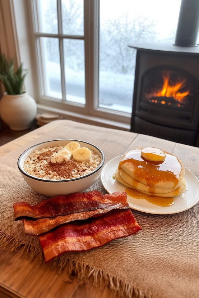 warm comforting breakfast options