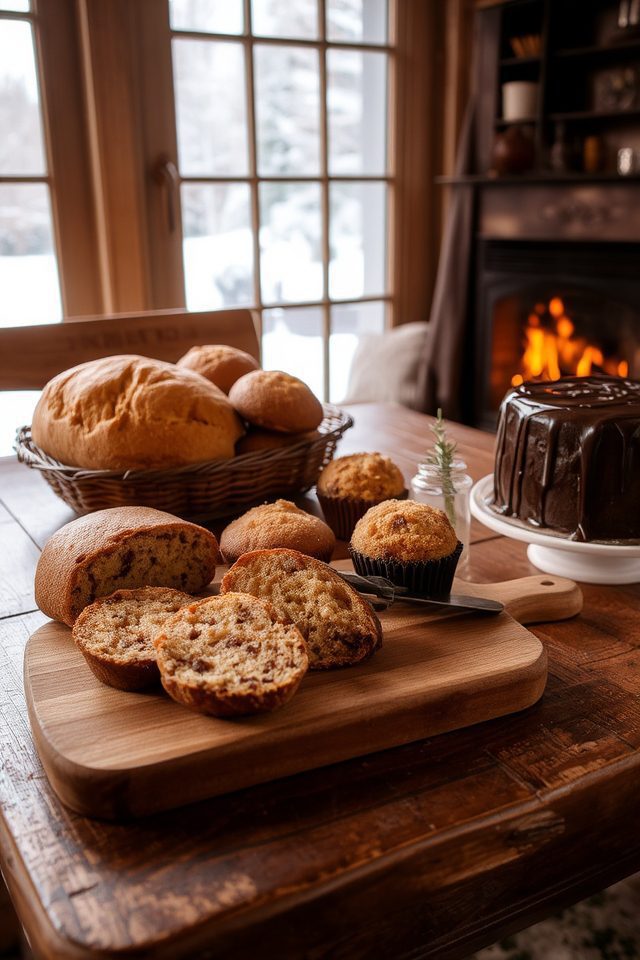 warm comforting sweet treats