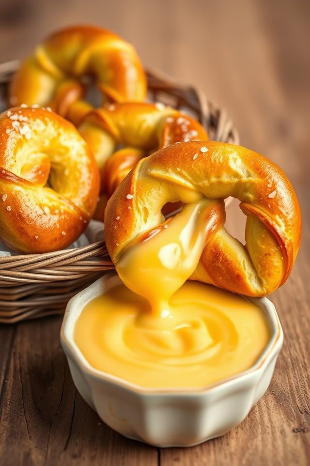 warm salty snack pairing