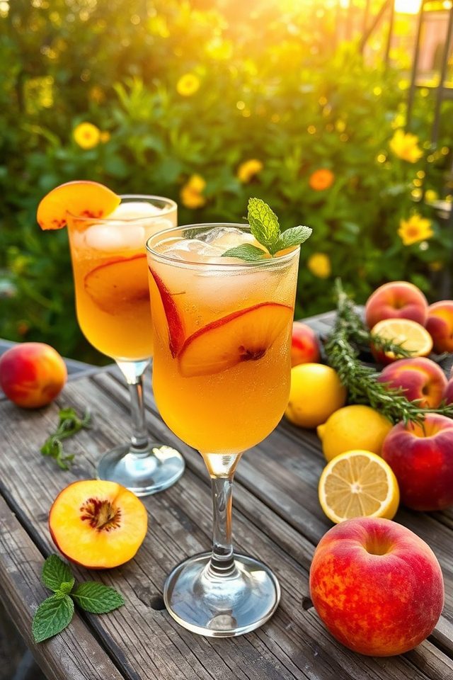 warm weather summer drink