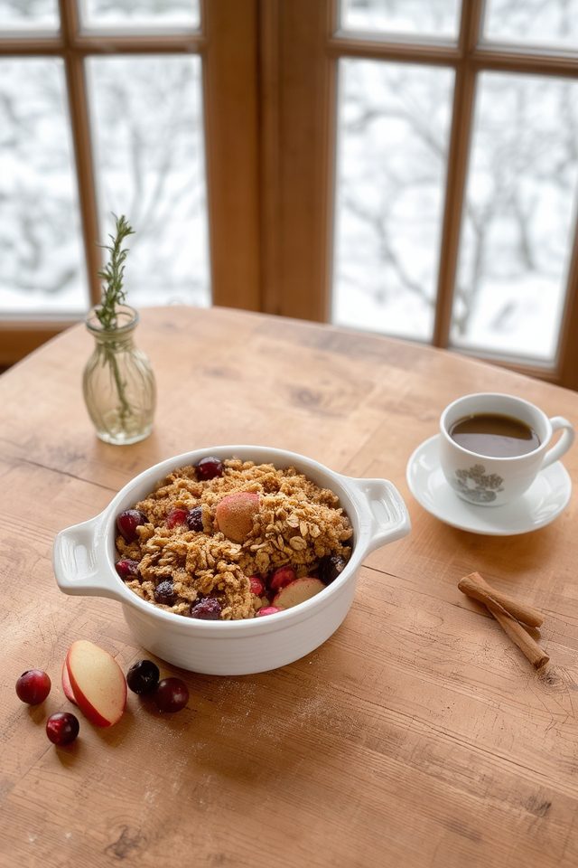 warm winter fruit delights