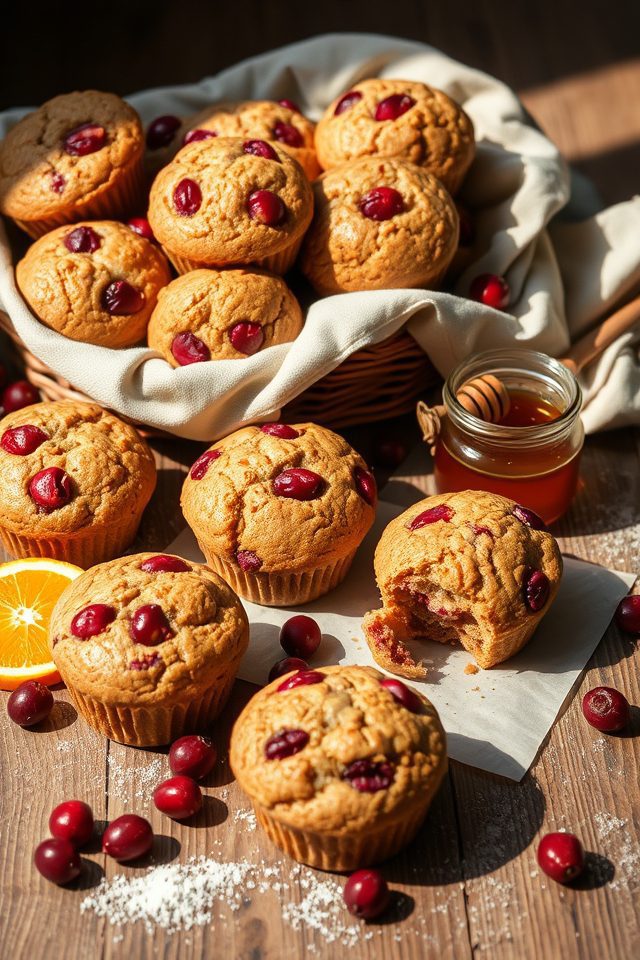 whole wheat cranberry orange
