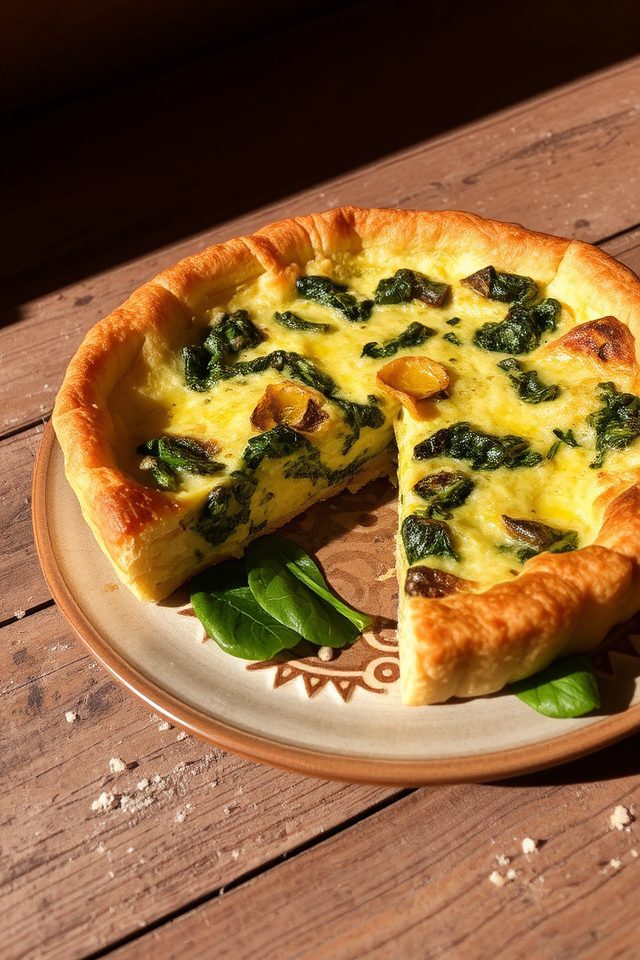 yellow marrow quiche recipe
