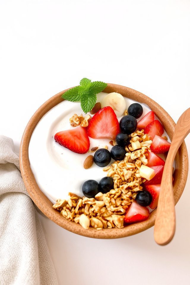 yogurt based healthy breakfast