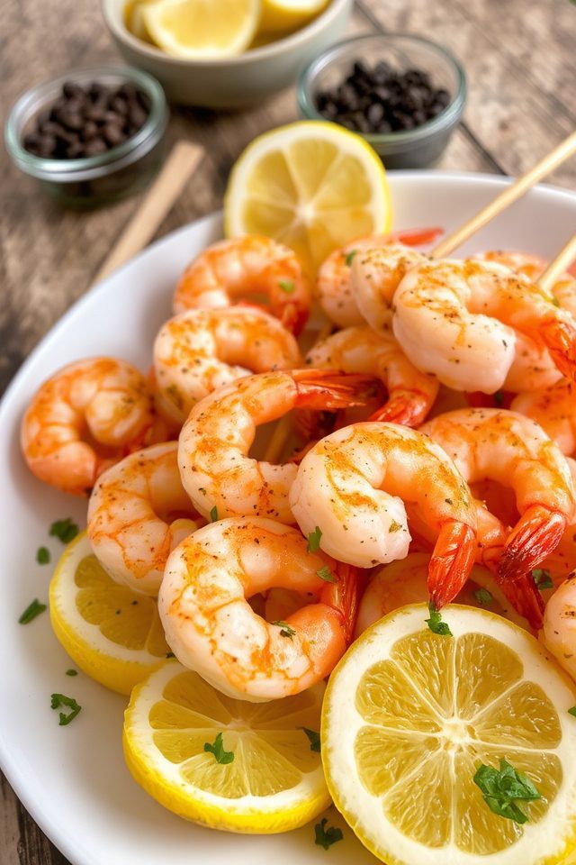 zesty air fryer shrimp