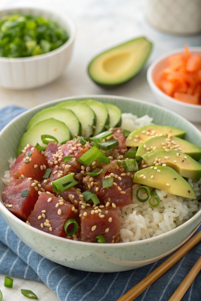 fresh tuna vibrant flavors