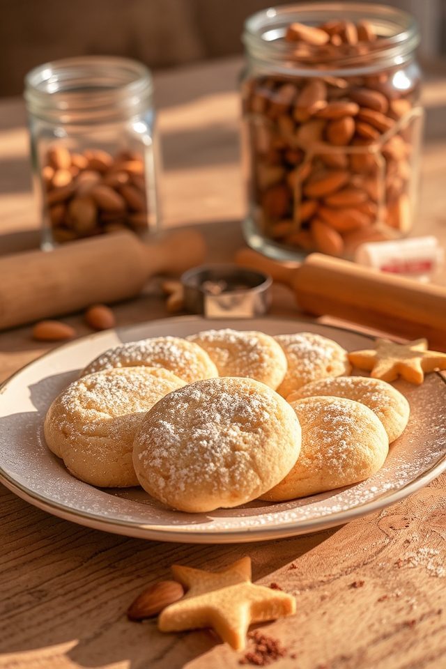 almond flavored sugar cookies