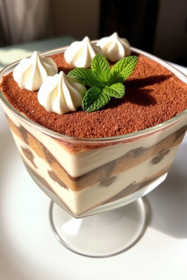 anisette infused classic tiramisu