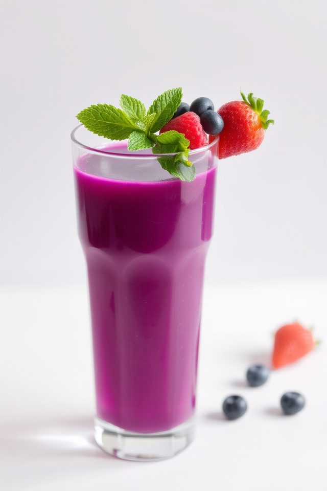 antioxidant rich berry juice