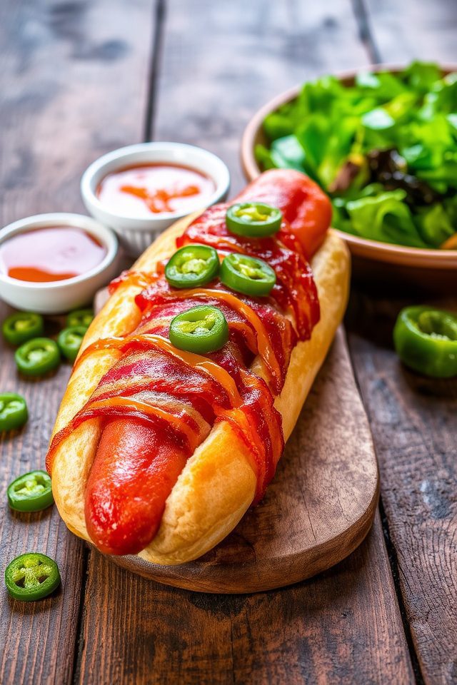 bacon hot dog jalape o