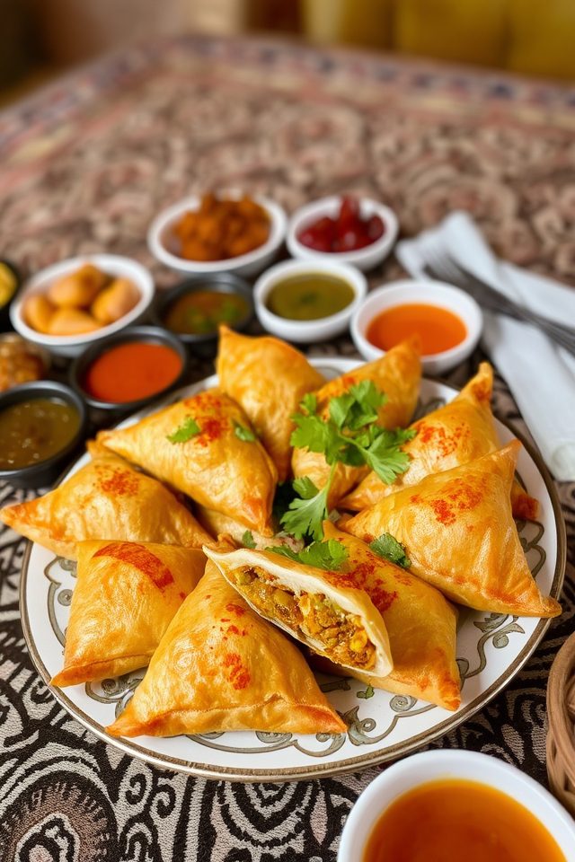 baked samosas for iftar