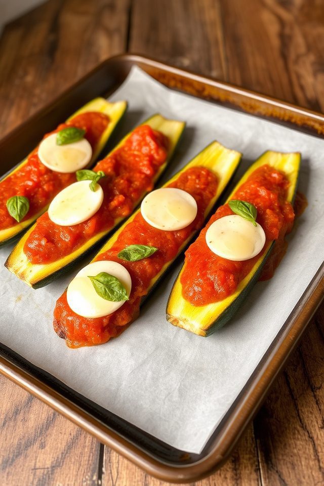 baked zucchini italian dish